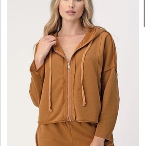 Dance & marvel zip hoodie ginger - TAG REMOVED